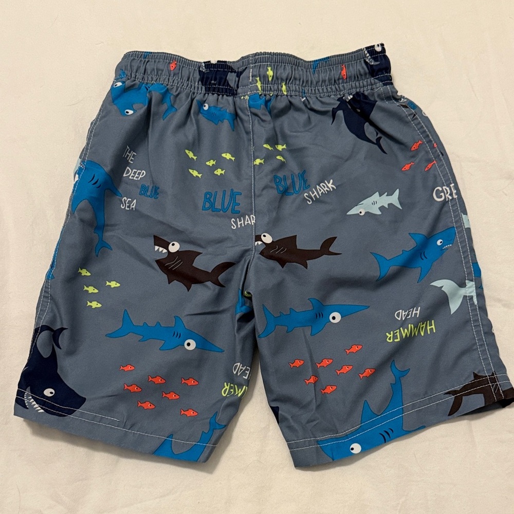 Carter's Blue Shark Rashguard Set - Picture 3 of 11